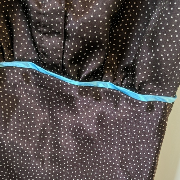 Speechless Vintage Polka Dotted Polyester Dress - Picture 3 of 6